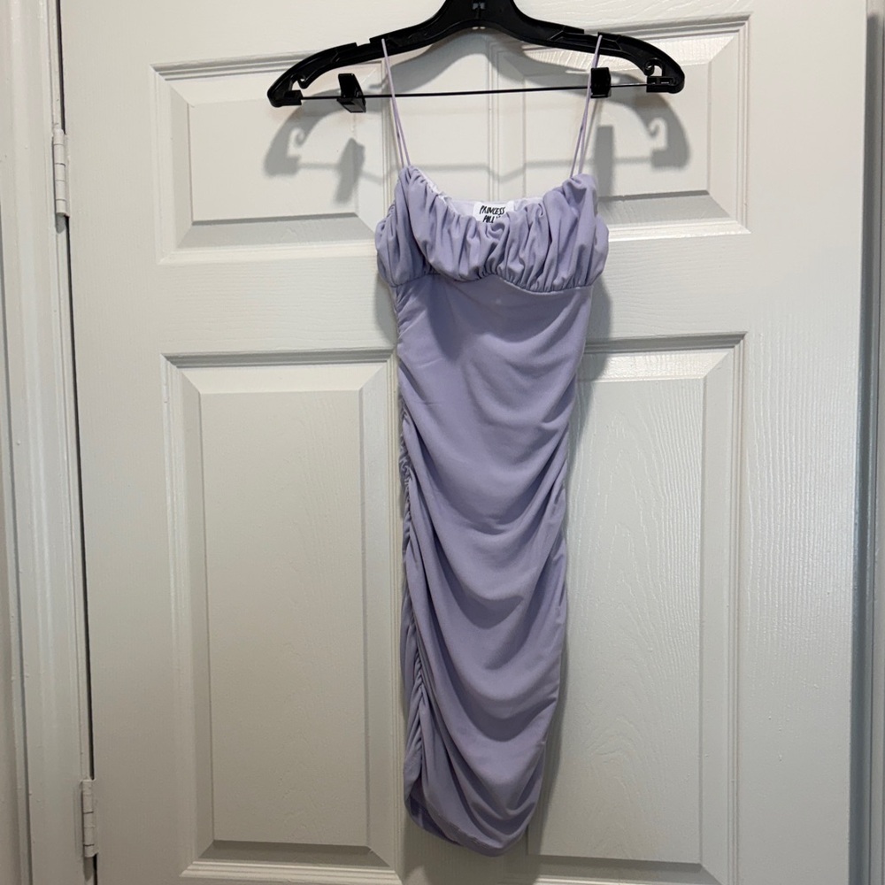 Body-con Rouched Mini Dress